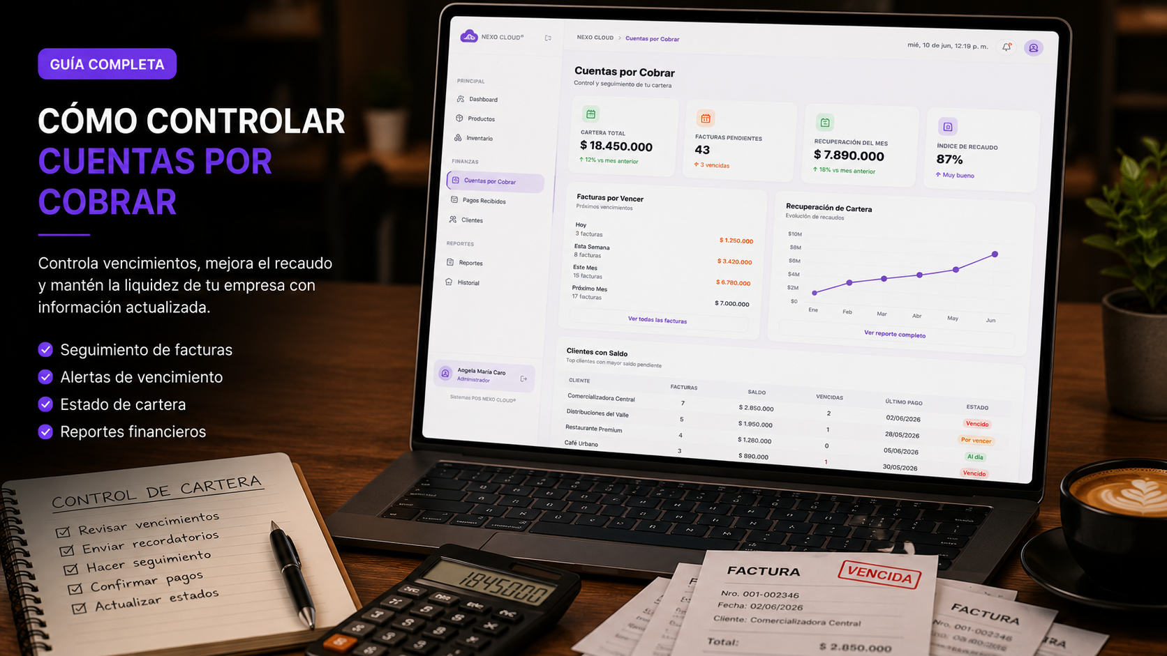 Cómo controlar cuentas por cobrar